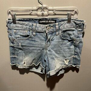 Express Denim Shorts Size 2